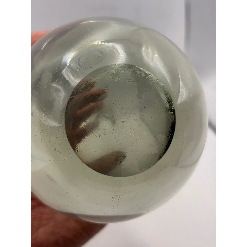 Holmegaard Otto Brauer Smoke Gray‎ Glass Gulvvase Mid Century Modern Denmark 10